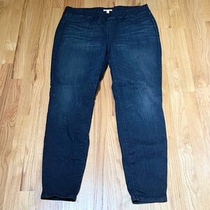 Eileen Fisher organic cotton pull on jeans